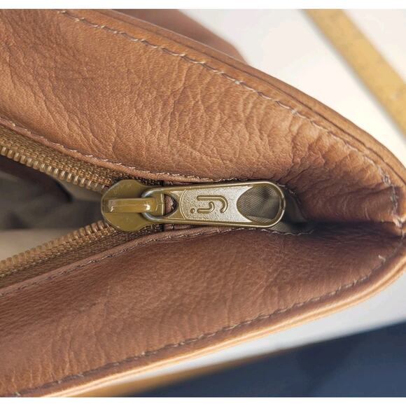 American Angel Colombian Leather Tote Bag Handwoven Tapestry Art Boho Southwest - Picture 13 of 15